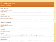 Tablet Screenshot of primeargument.com